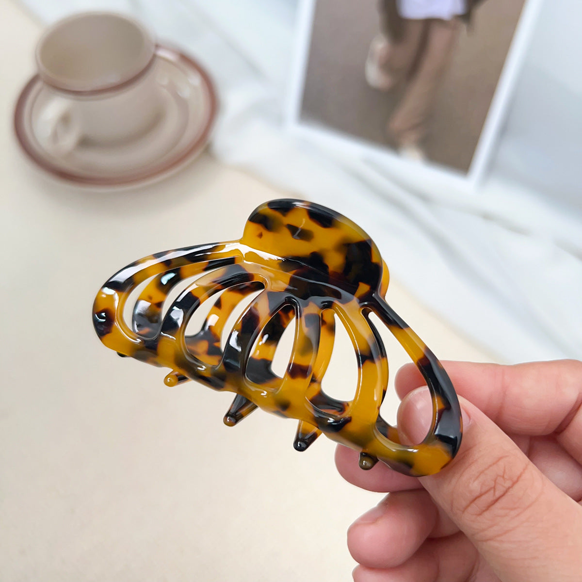 Ember Acetate Hair Clip