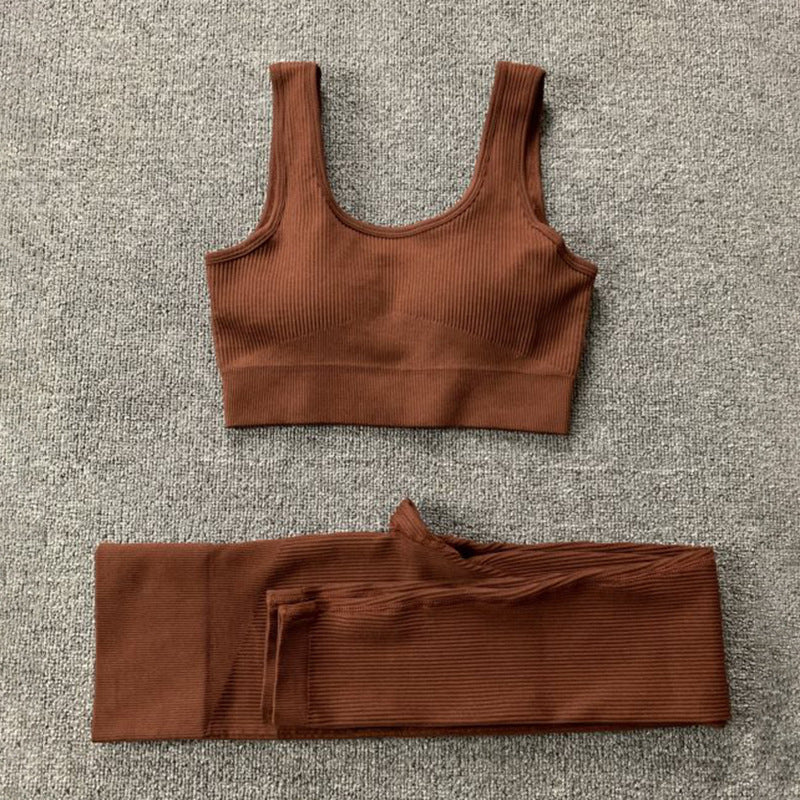 SculptForm Seamless High-Waist Two-Piece Set