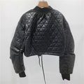 Halo Leather Quilted Biker Jacket
