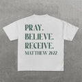 Archive Men's Oversized Letter-Print T-Shirt