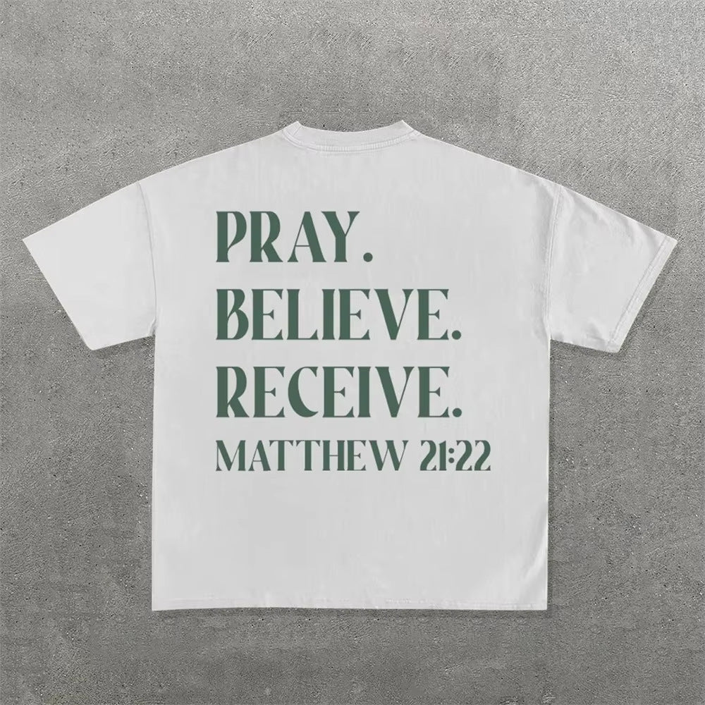 Archive Men's Oversized Letter-Print T-Shirt
