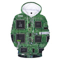 District Bexley Men's 3D-Print Hoodie