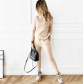 District Men's Striped Solid Tracksuit