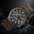 Tempo Men's Wooden Sandalwood Minimalist Watch