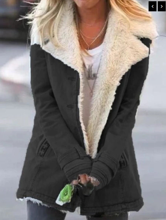 Cove Bexley Cotton Fleece-Lined Padded Jacket
