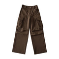 Rover High-Waist Multi-Pocket Pocket Cargo Pants