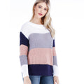 Hearth Knit Relaxed Striped Pullover