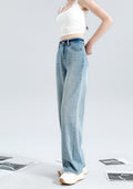 Indigo Orla Wide-Leg Jeans