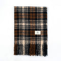 Ember Knit Plaid Scarf