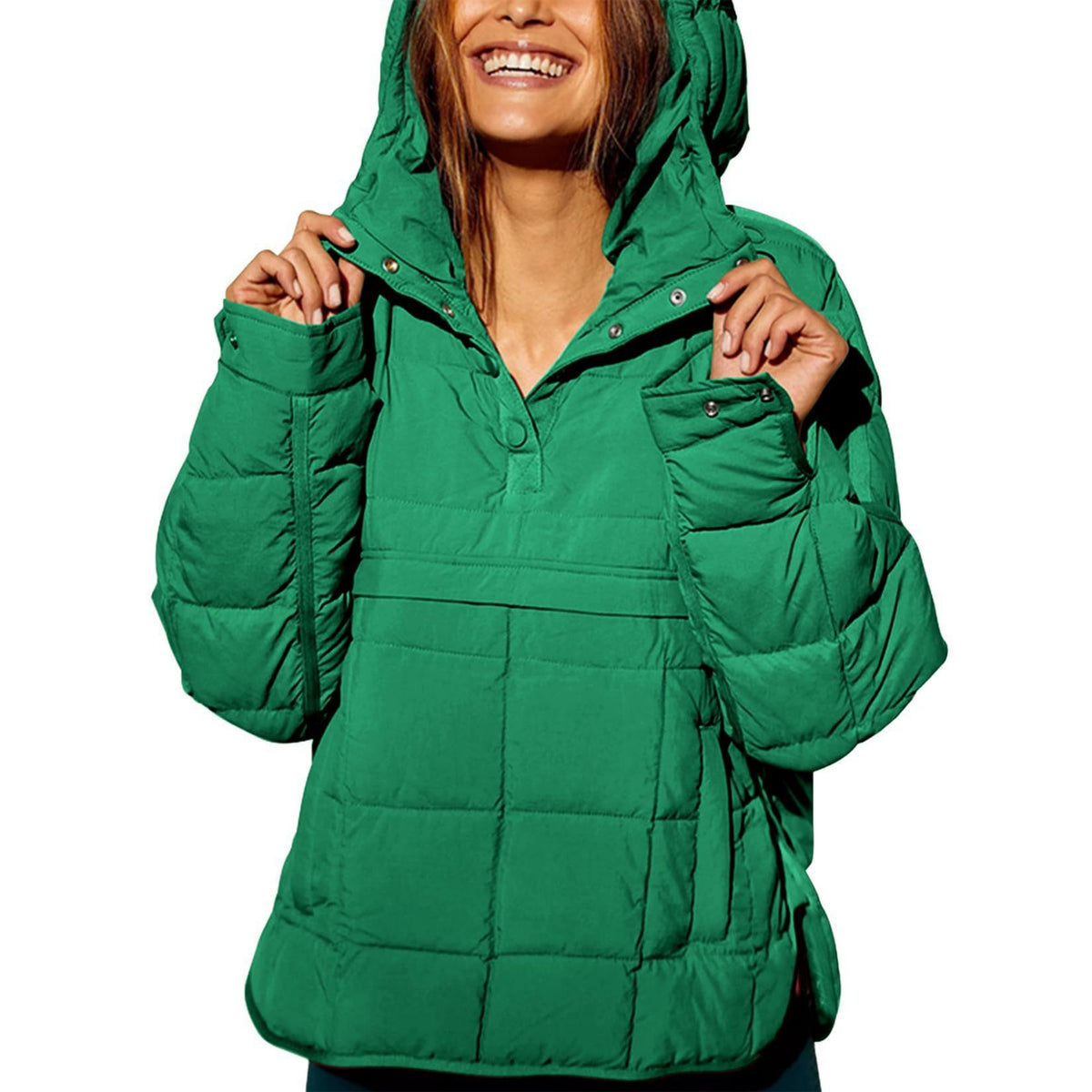 Lumen Cotton Hooded Coat