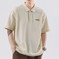 Metro Men's Embroidered Retro Polo Shirt
