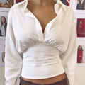 Aurelia Bexley Long-Sleeve Minimalist Top