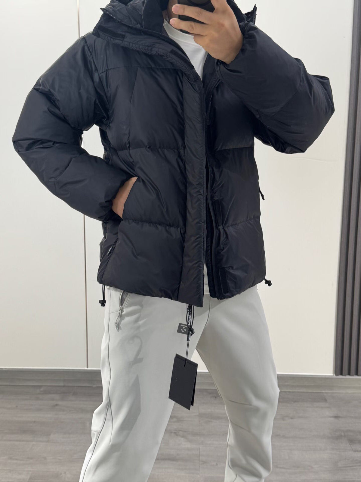 Lumen Hooded Warm Puffer Jacket