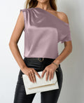 Aurelia Satin Blouse