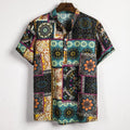 Metro Bexley Men's Short-Sleeve Linen Shirt