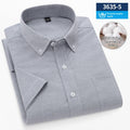 Metro Men's Cotton Striped Plaid Shirt