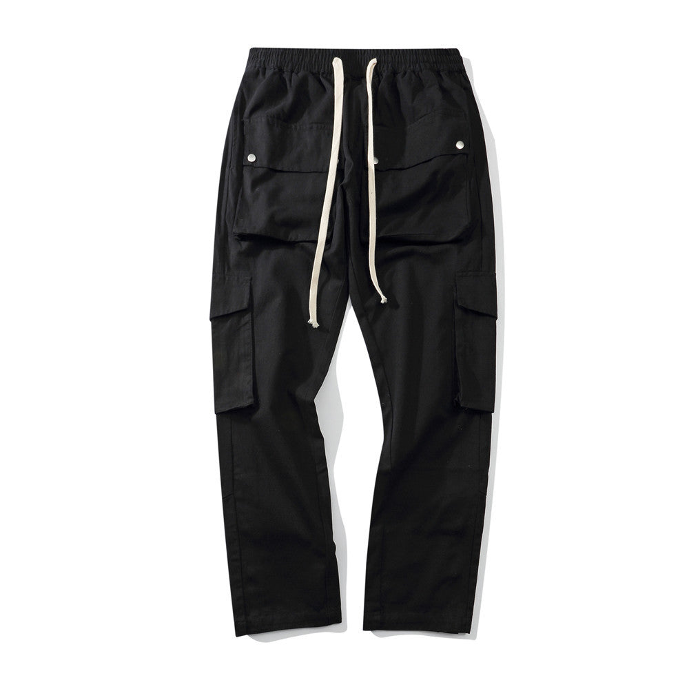 Rover Arden Men's Multi-Pocket Pocket Solid Cargo Pants