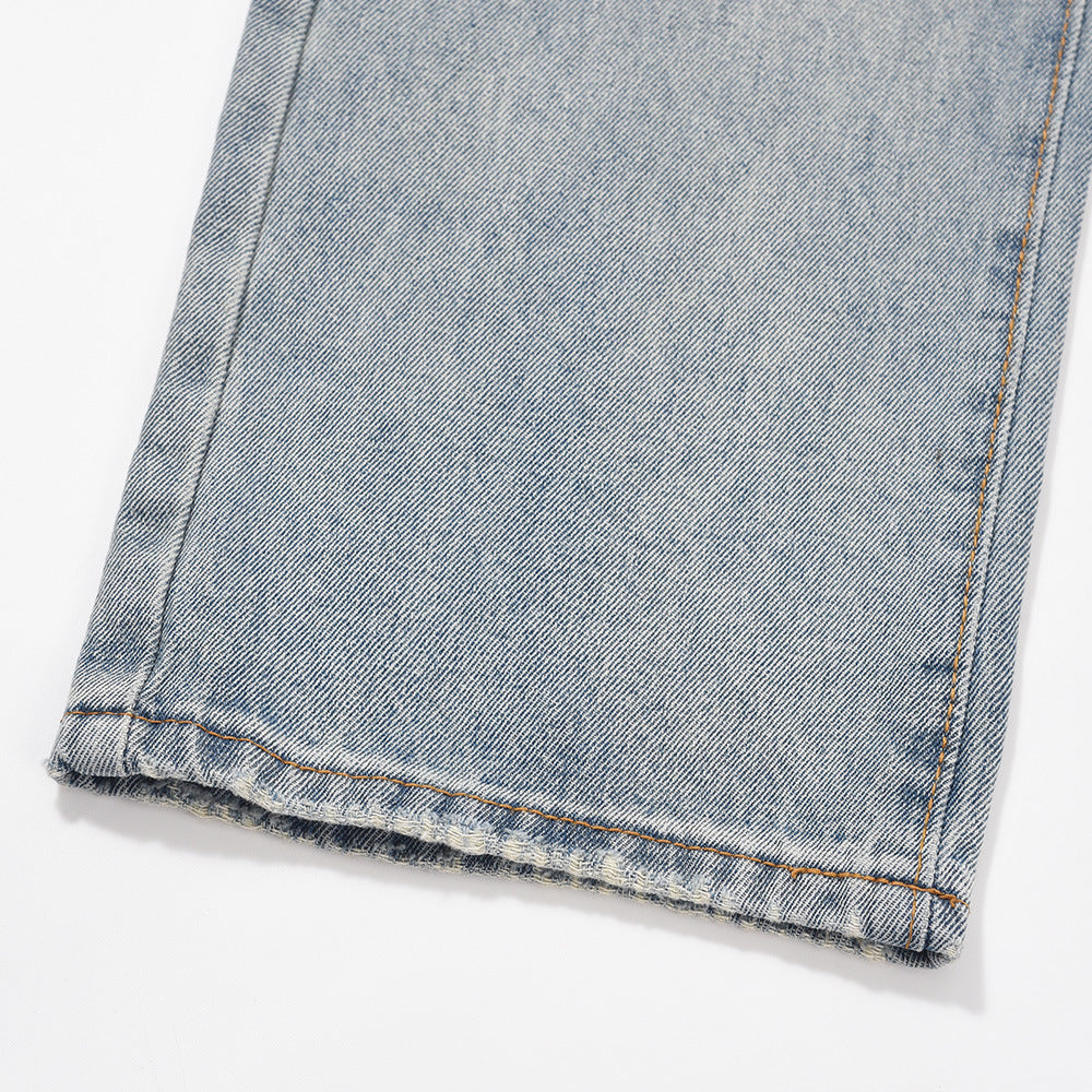 Indigo Isla Men's Straight Jeans