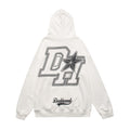 District Men's Letter-Print Hoodie with Fleece Option