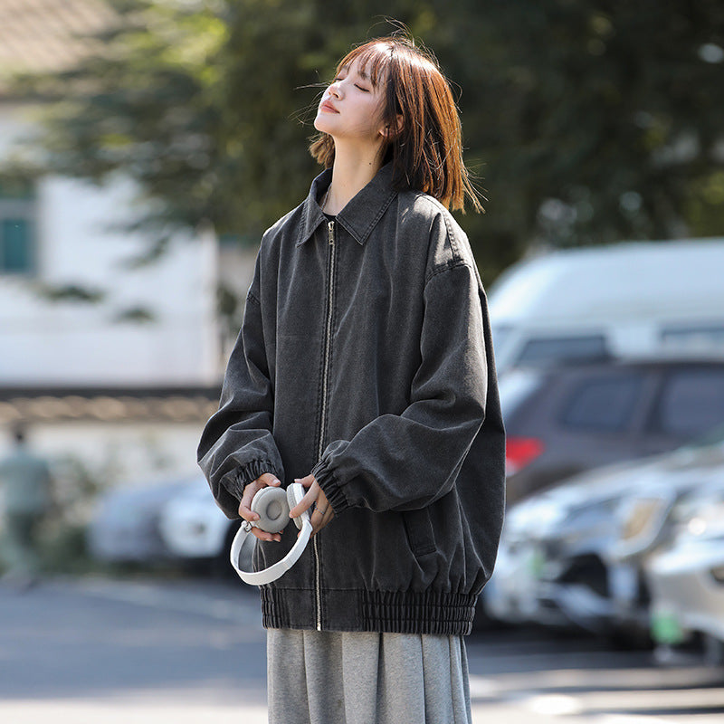 District Men's Washed Retro Jacket