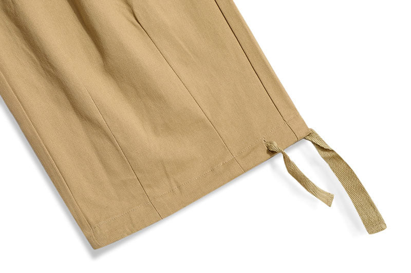 Rover Men's Straight Multi-Pocket Pocket Cargo Pants