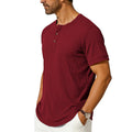 Metro Men's Ribbed Henley Shirt