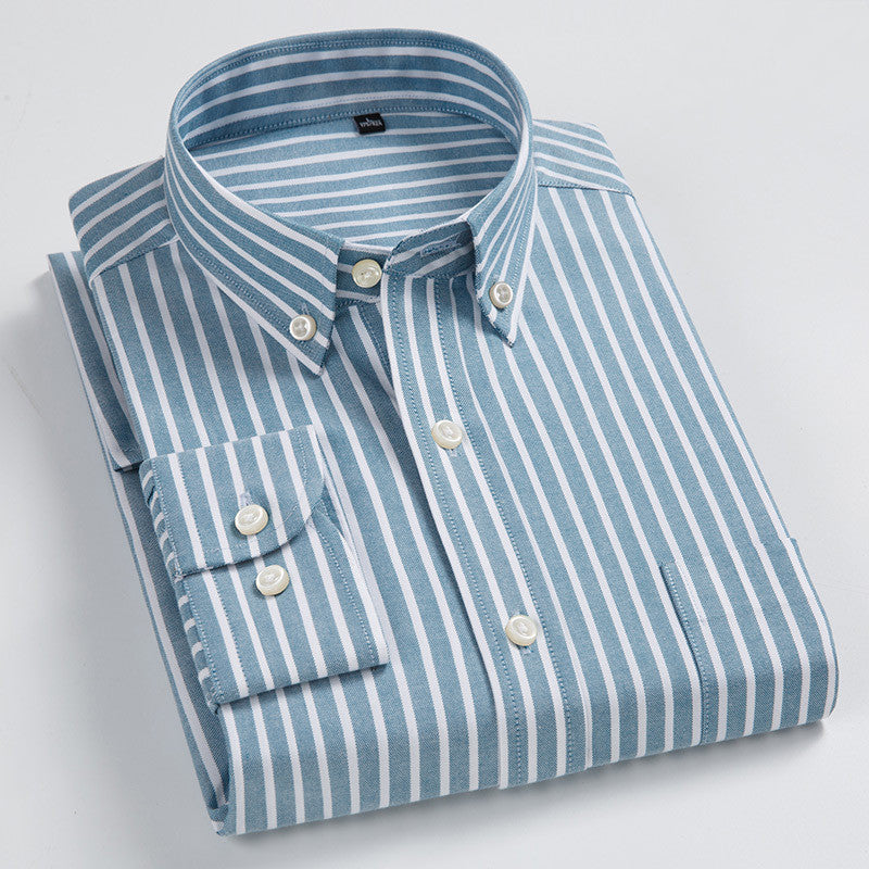 Metro Arden Men's Long-Sleeve Oxford Shirt