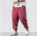 Drift Men's Linen Cotton Ankle Harem Pants