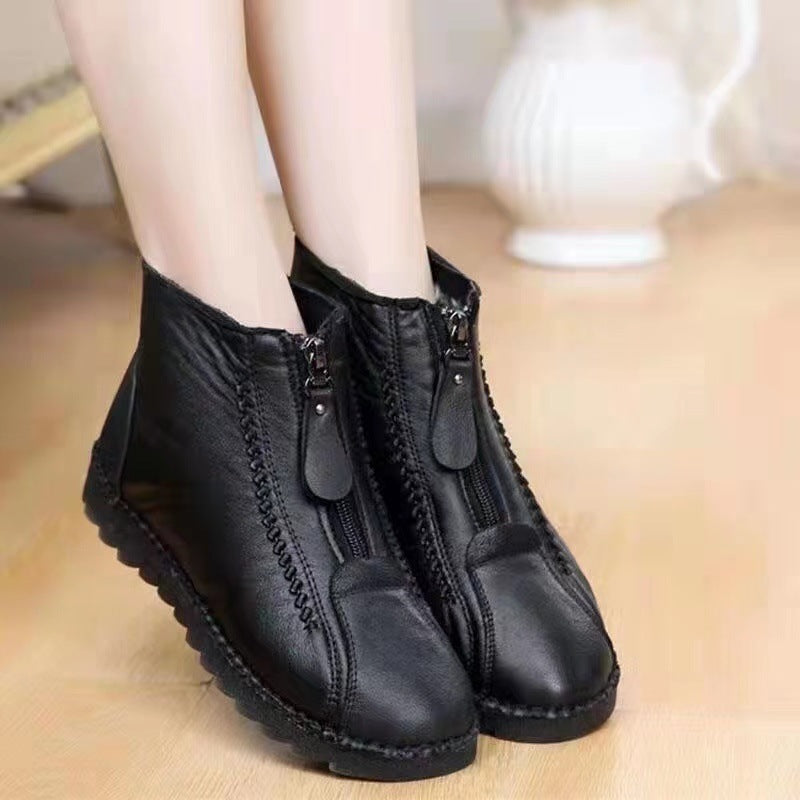 Stride Zip Warm Ankle Boots
