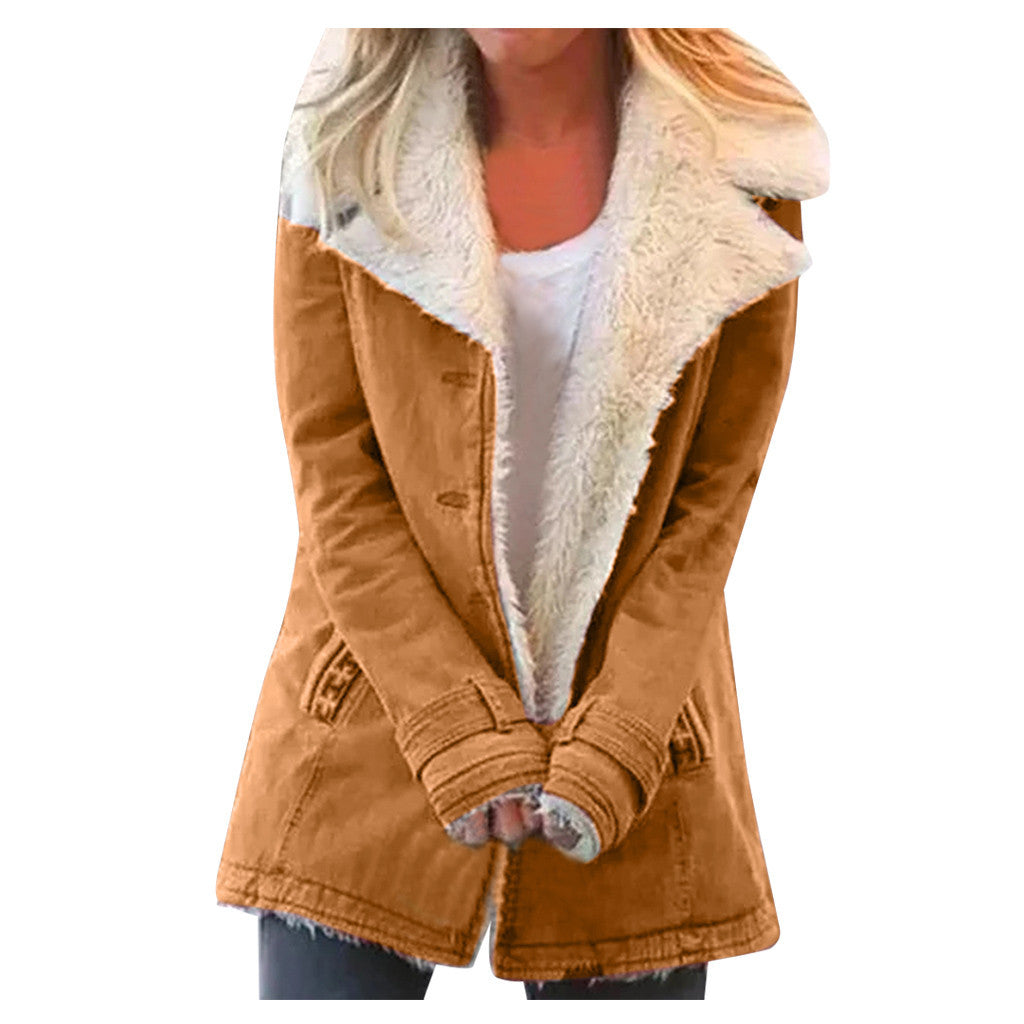 Cove Bexley Cotton Fleece-Lined Padded Jacket
