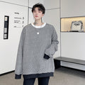District Men's Crew-Neck Colour-Block Sweatshirt