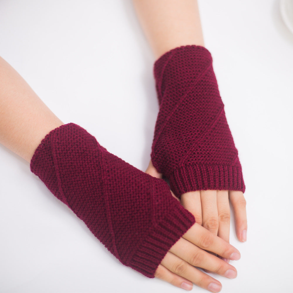 Ember Knit Warm Gloves