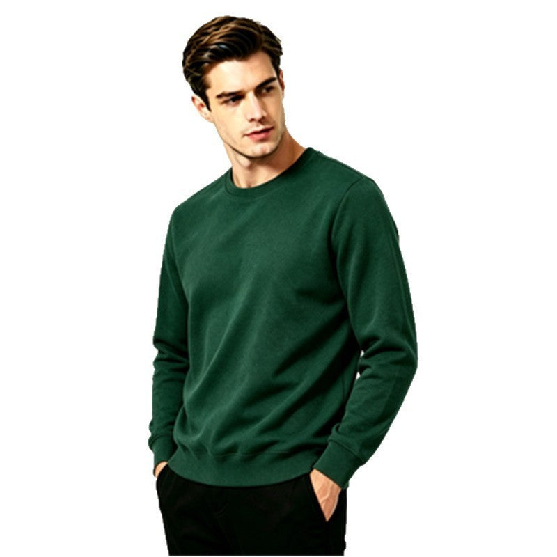 District Men's Crew-Neck Solid Pullover