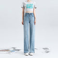 Indigo Perrin Wide-Leg Jeans