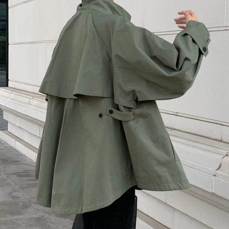 Lumen Relaxed Retro Trench Coat
