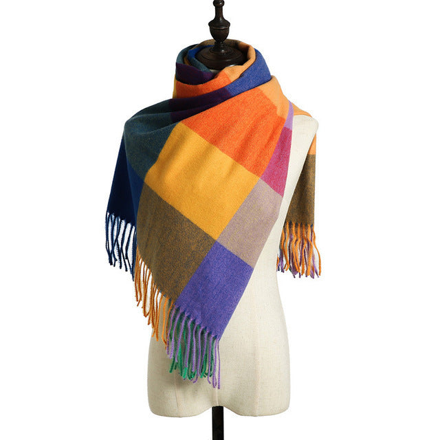 Ember Dorset Plaid Scarf