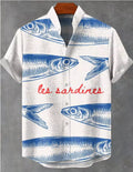 Metro Men's Linen Short-Sleeve Button Shirt