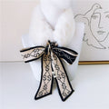 Ember Plush Houndstooth Scarf