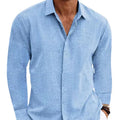 Archive Men's Linen Cotton Long-Sleeve T-Shirt