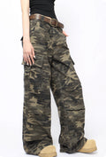 Rover Camo Washed Retro Cargo Pants