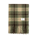 Ember Knit Plaid Scarf