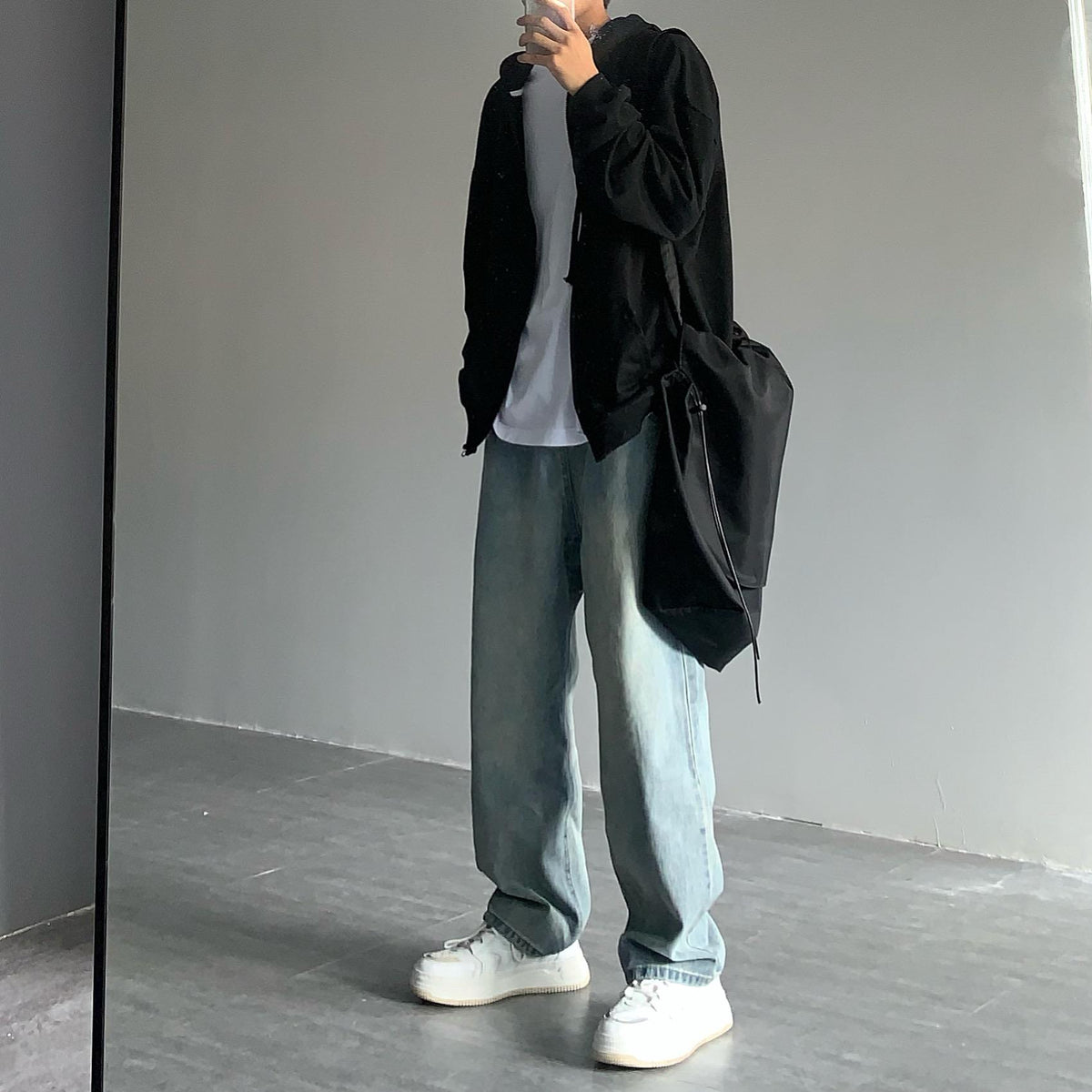 Indigo Dorset Wide-Leg Jeans