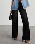 Flow Bexley Relaxed Wide-Leg Straight Trousers
