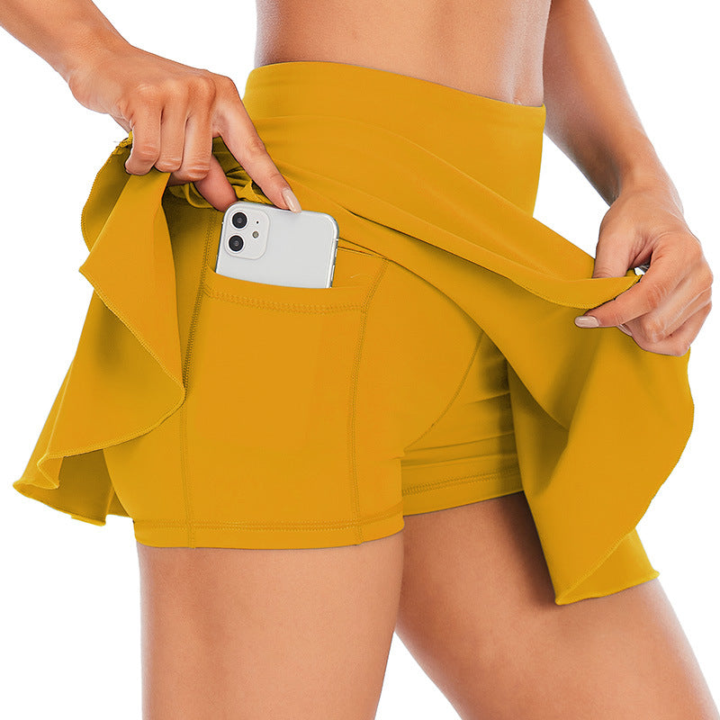 Rally Pleated Short Skirt