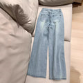 Indigo Harlow Wide-Leg Jeans