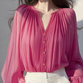 Aurelia Garnet Blouse