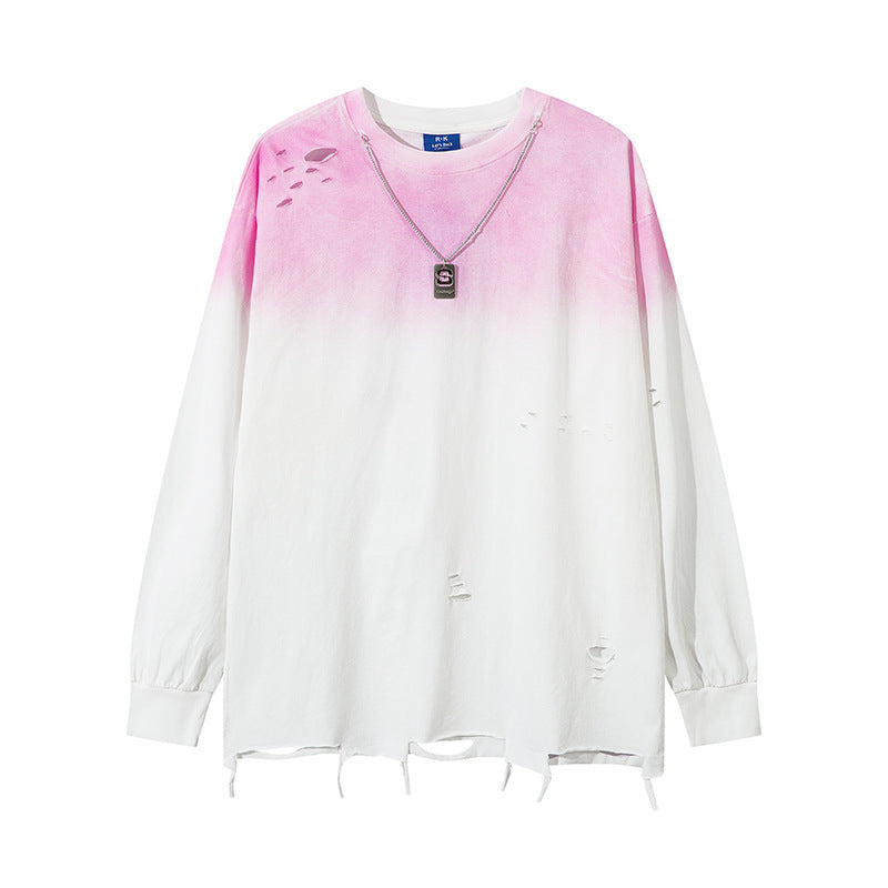 Archive Men's Long-Sleeve Tie-Dye Gradient T-Shirt