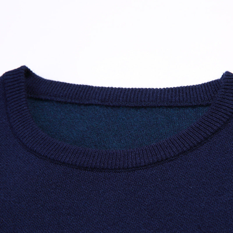 Atlas Men's Round Jacquard Cardigan
