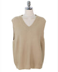 Hearth Relaxed V-Neck Solid Sweater Vest