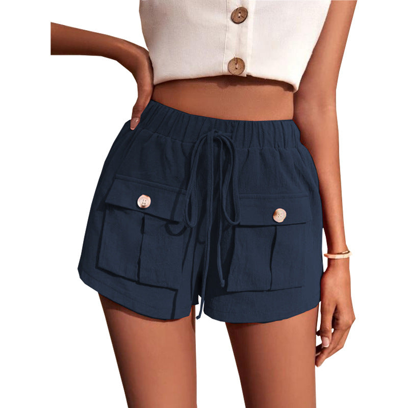 Rover Relaxed Drawstring Pocket Cargo Shorts